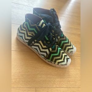 Missoni canvas espadrilles, size 41